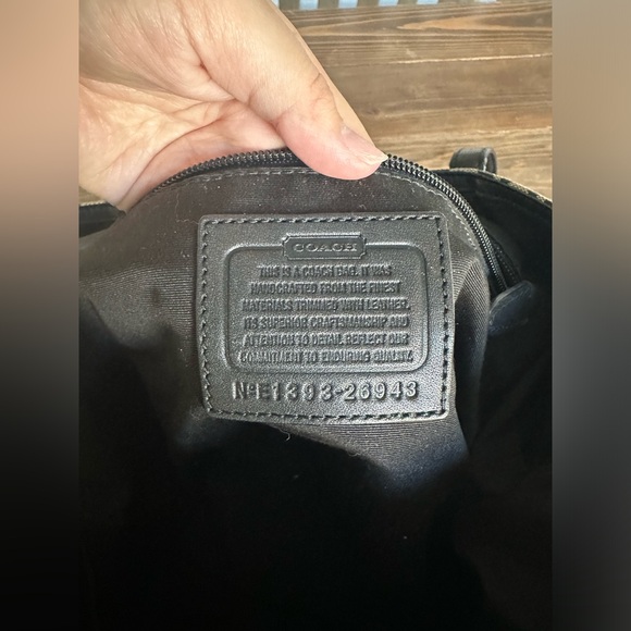 Coach Signature Turnlock Tote - Picture 3 of 8